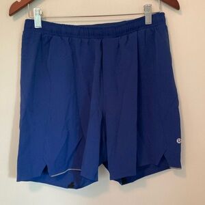 Lululemon Athletica Blue Athletic Shorts Performance Fit